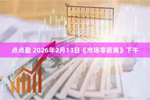 点点盈 2026年2月13日《市场零距离》下午