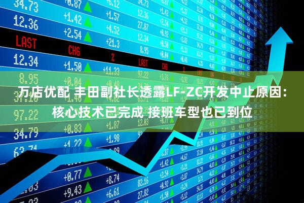 万店优配 丰田副社长透露LF-ZC开发中止原因：核心技术已完成 接班车型也已到位